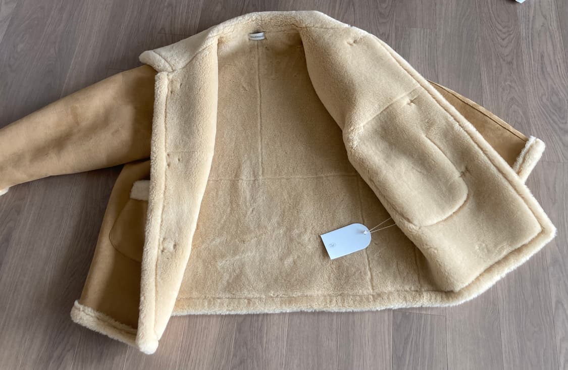 스무드무드 노르웨이 시어링 무스탕 자켓 상품이미지8