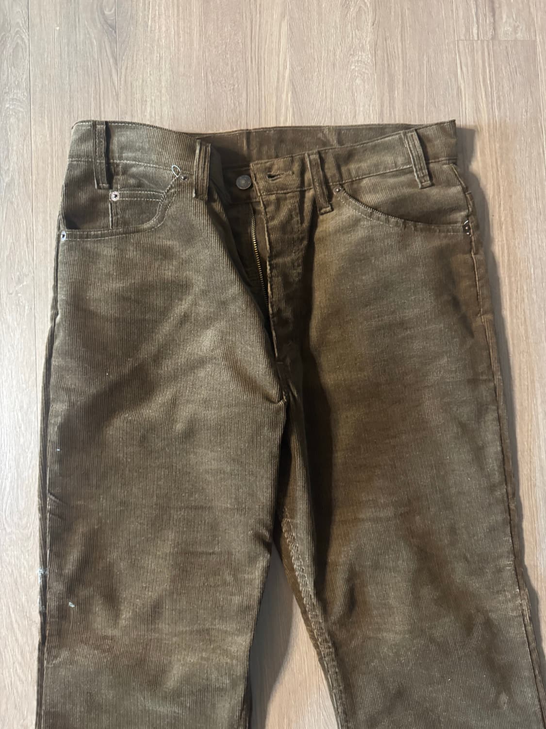 [34x30]리바이스 517 90s made in usa 브라운 상품이미지2