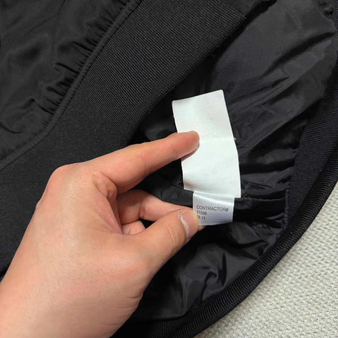 캘빈클라인 진 빅로고 봄버 자켓 상품이미지5