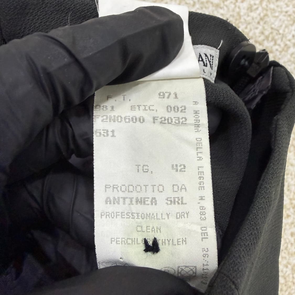 실측확인 엠포리오 아르마니 여성 스커트 0129T2 상품이미지4