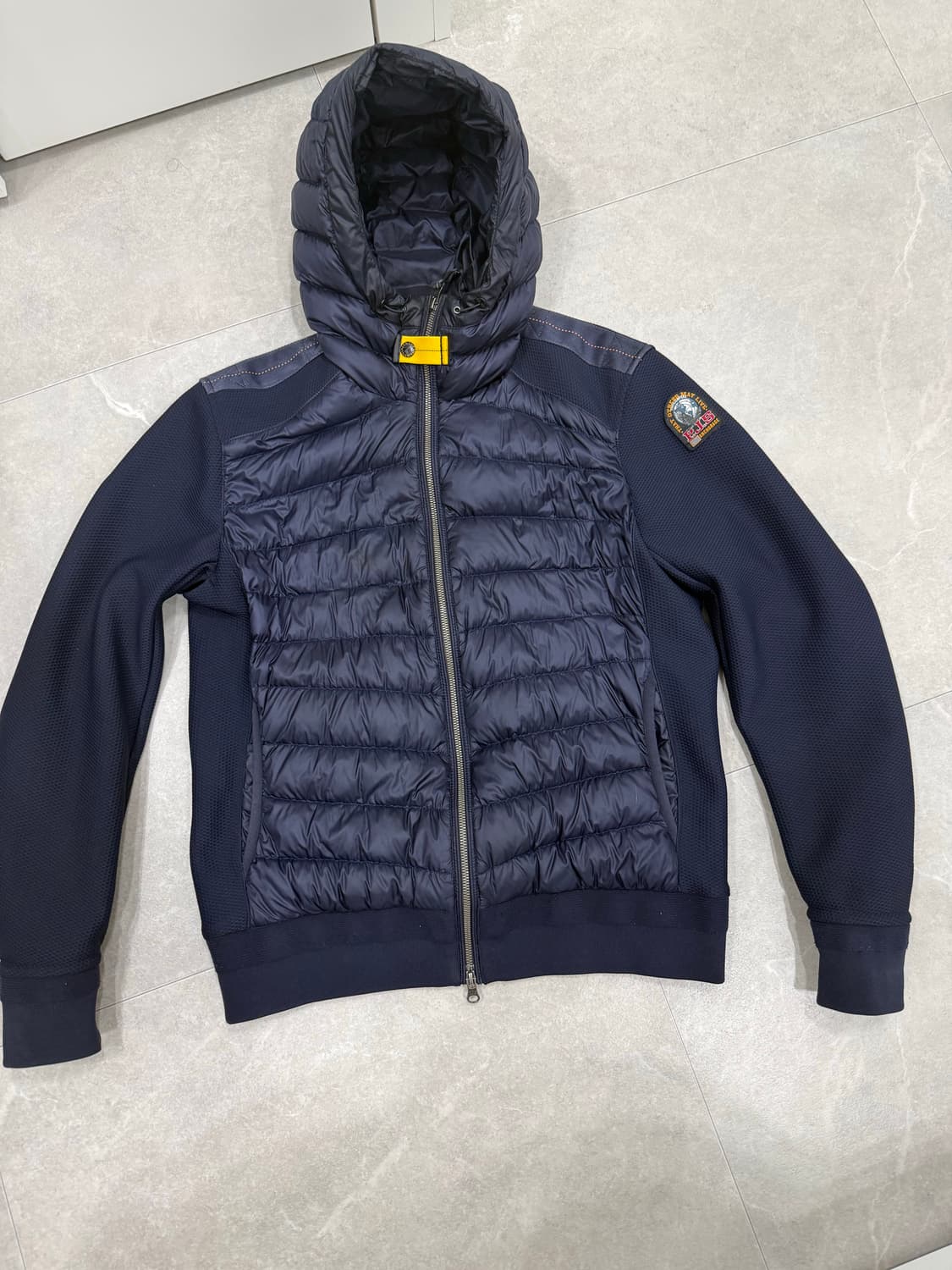 파라점퍼스 네이비 경량패딩 상품이미지1