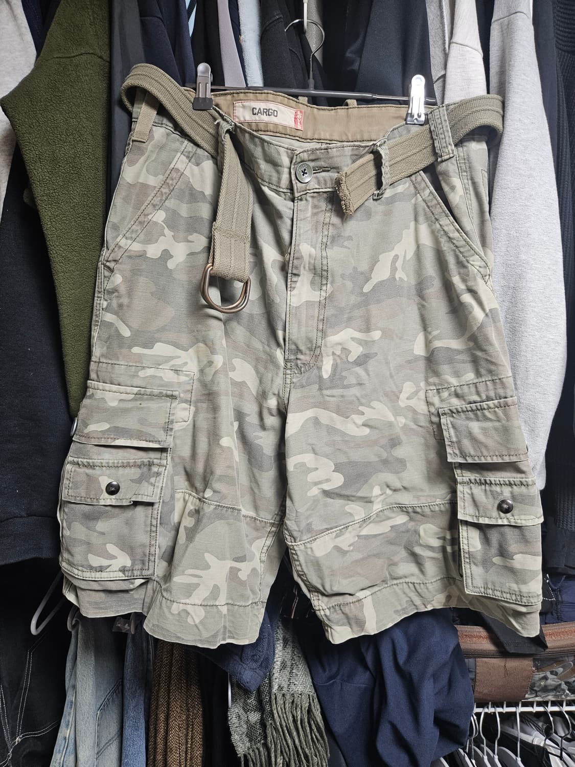 리바이스 카모 쇼츠 상품이미지2
