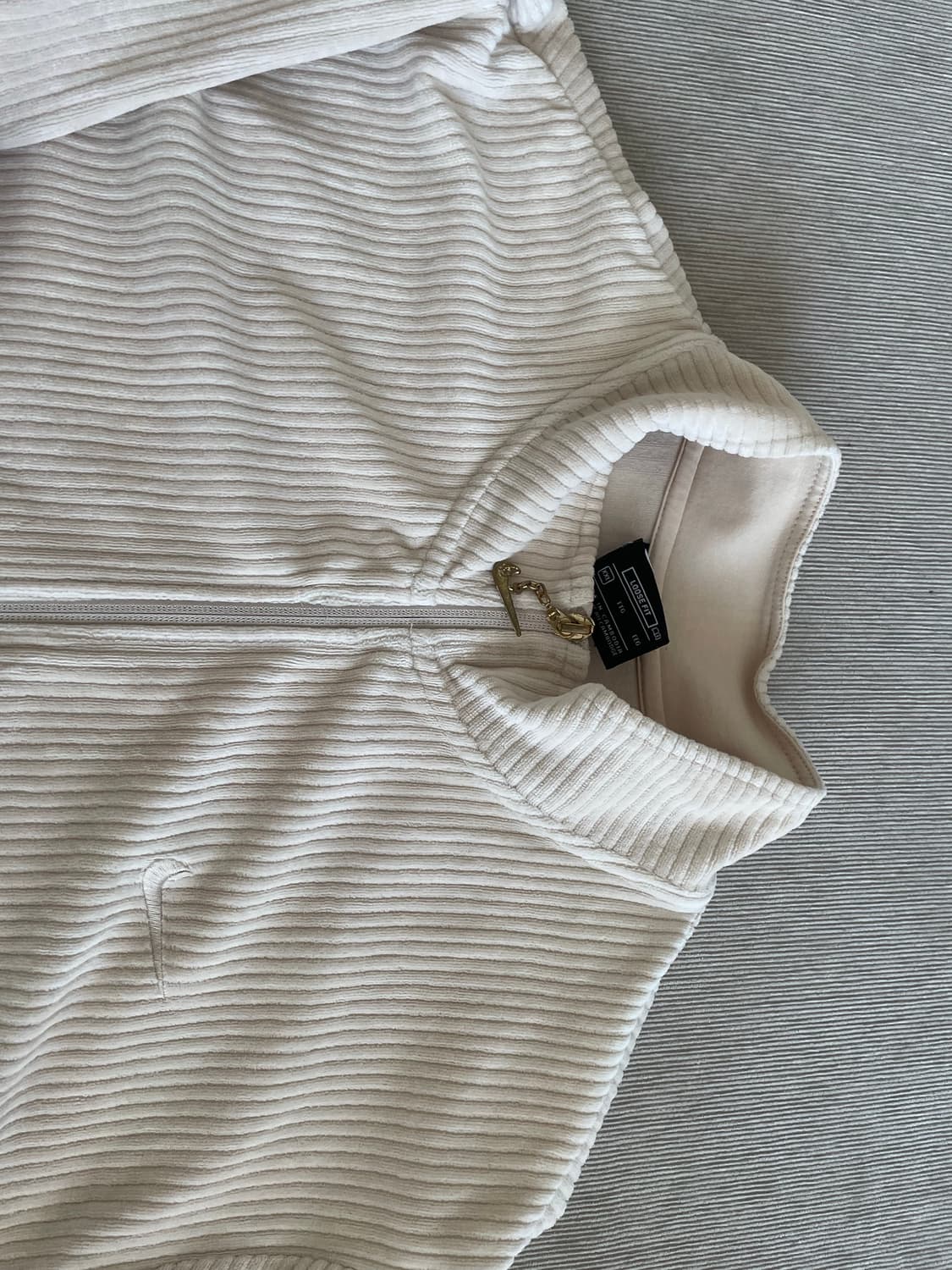 나이키 코듀로이 집업 자켓 XXL 상품이미지2