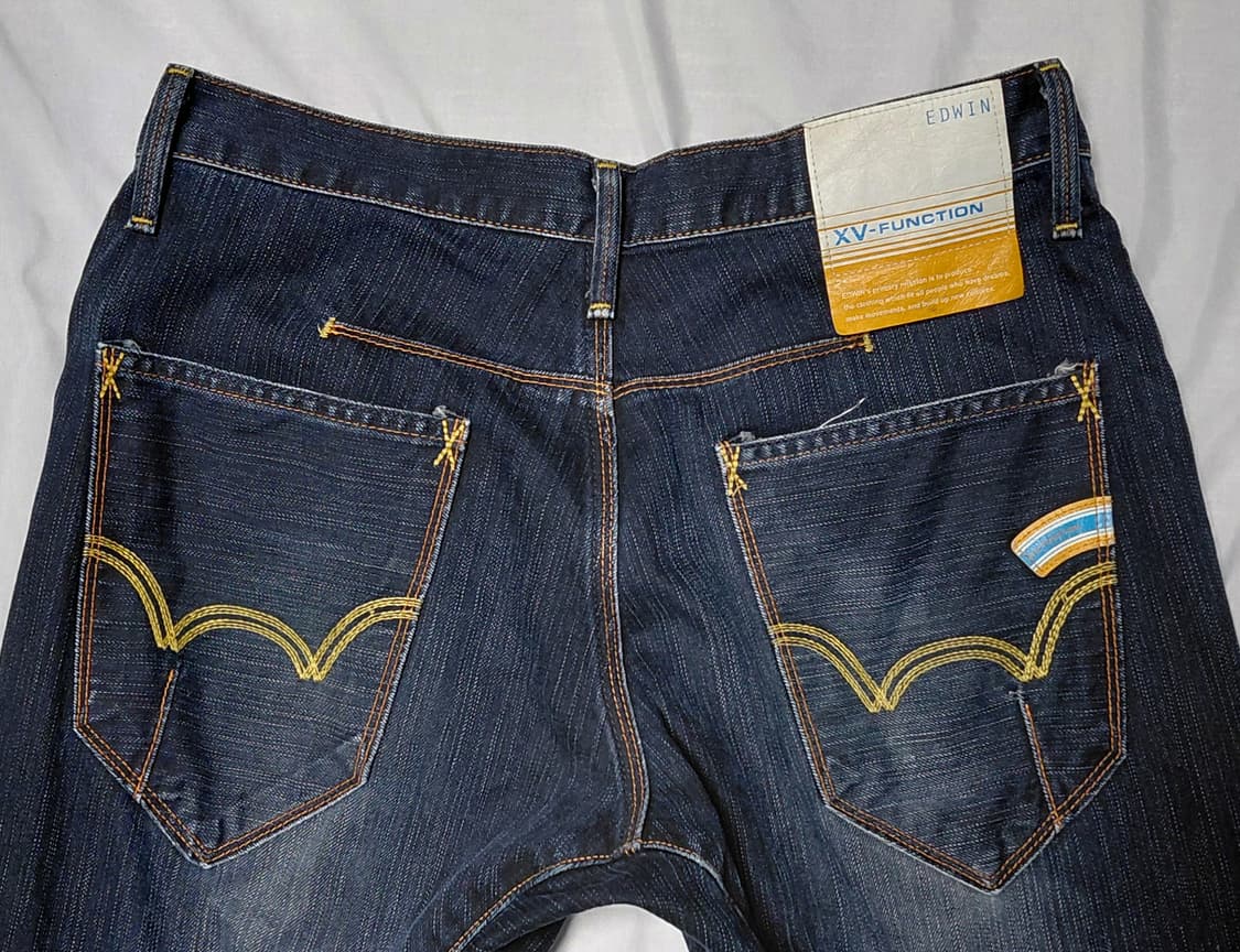 [30] 에드윈(EDWIN) XV-FUNCTION 입체패턴 빈티지 데님 상품이미지7