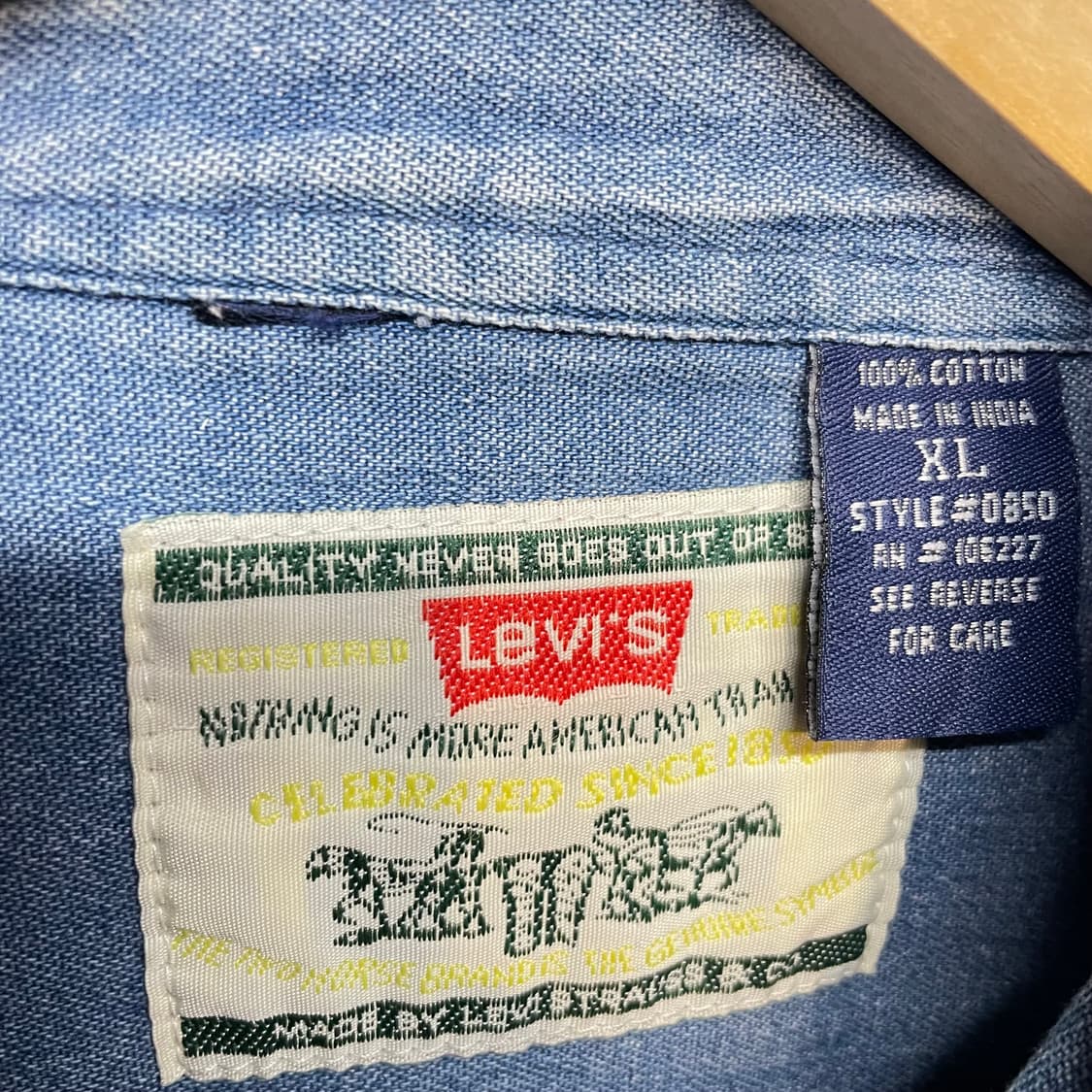 리바이스 컴캐스트 데님 셔츠 상품이미지4