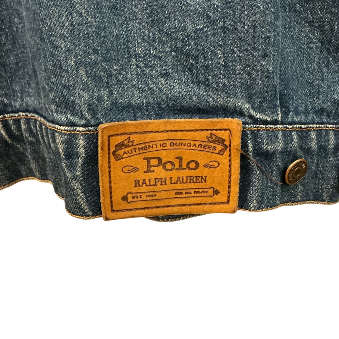 폴로 랄프로렌 스웨이드 데님 자켓 상품이미지4