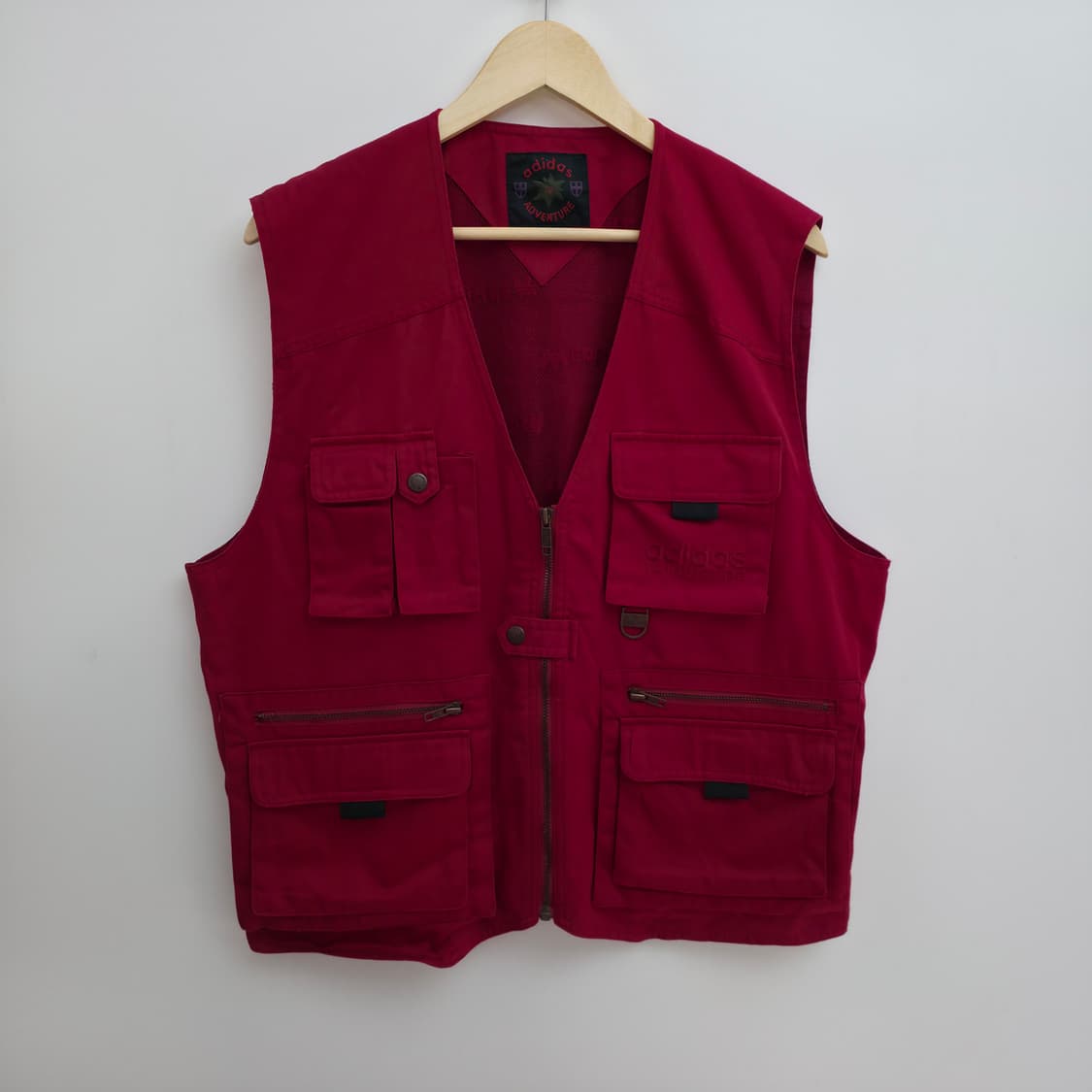 [XL] 아디다스 어드벤처 유틸리티 포켓 베스트 레드 상품이미지1