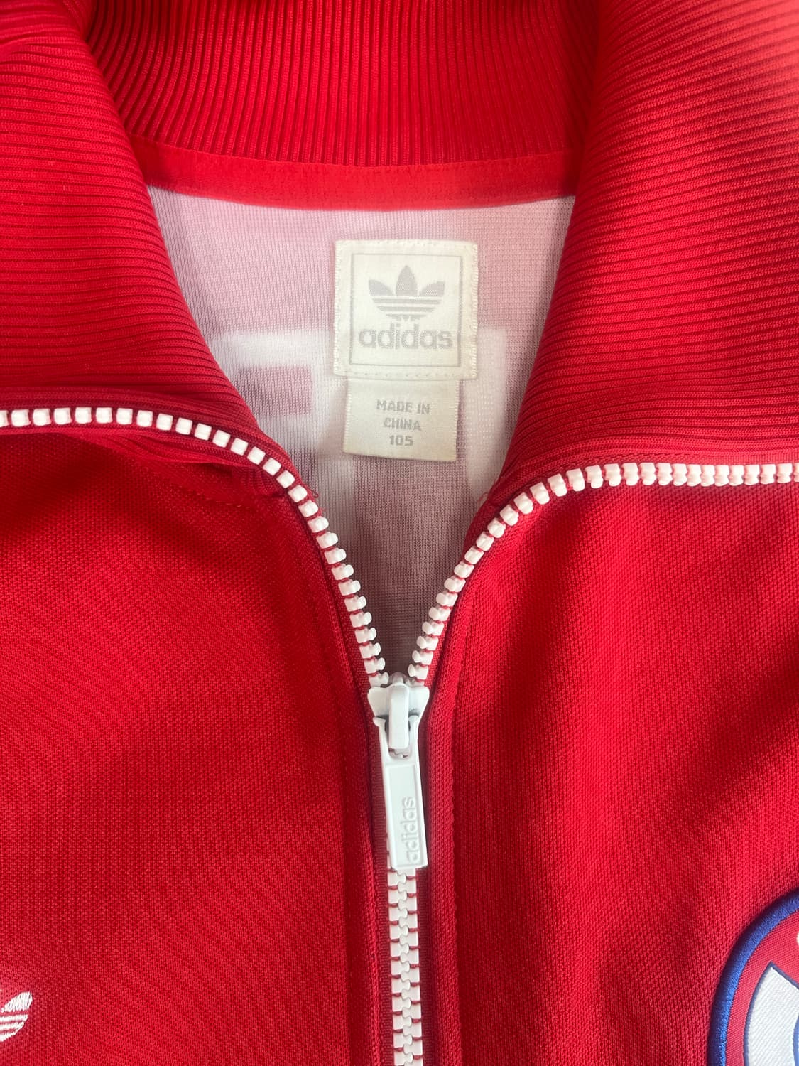 아디다스 쿠바 트랙탑 레드 105 빈티지 상품이미지6