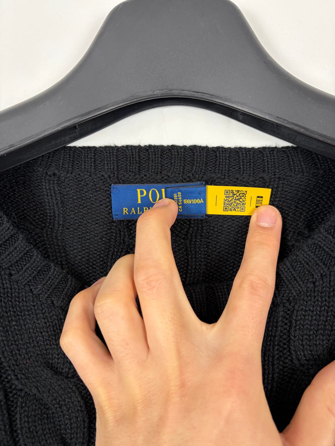 a164) 폴로랄프로렌 포니 케이블 니트 상품이미지5