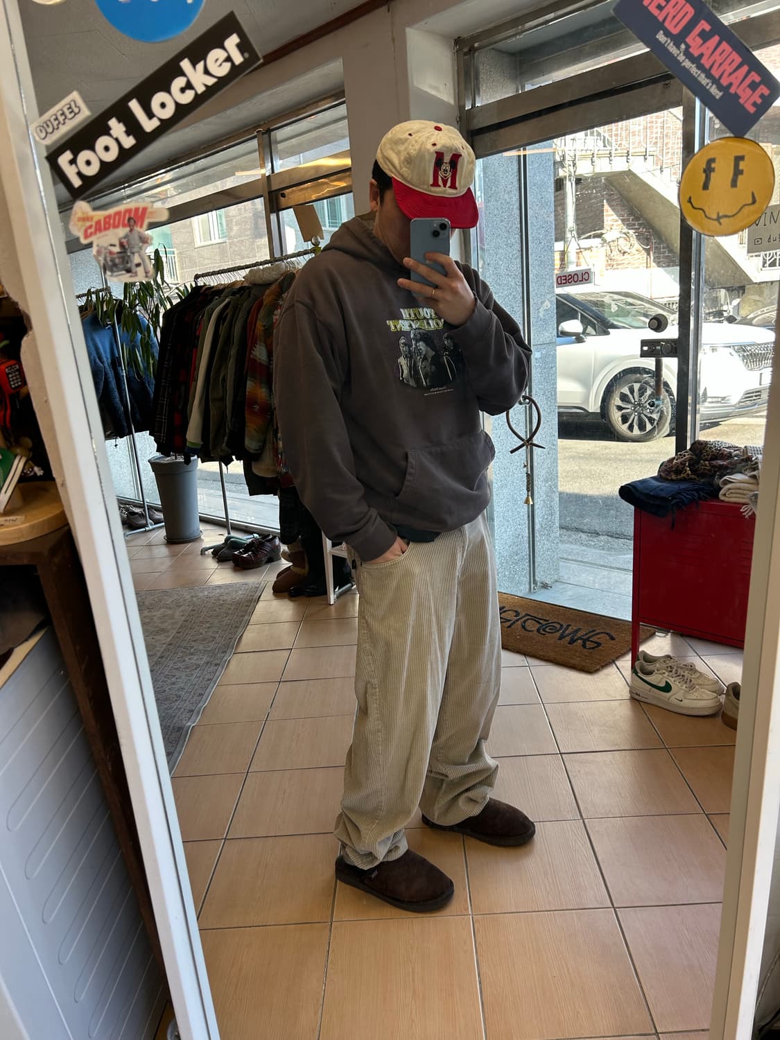 90‘s USA No fear 노피어 와이드 코듀로이팬츠 상품이미지9