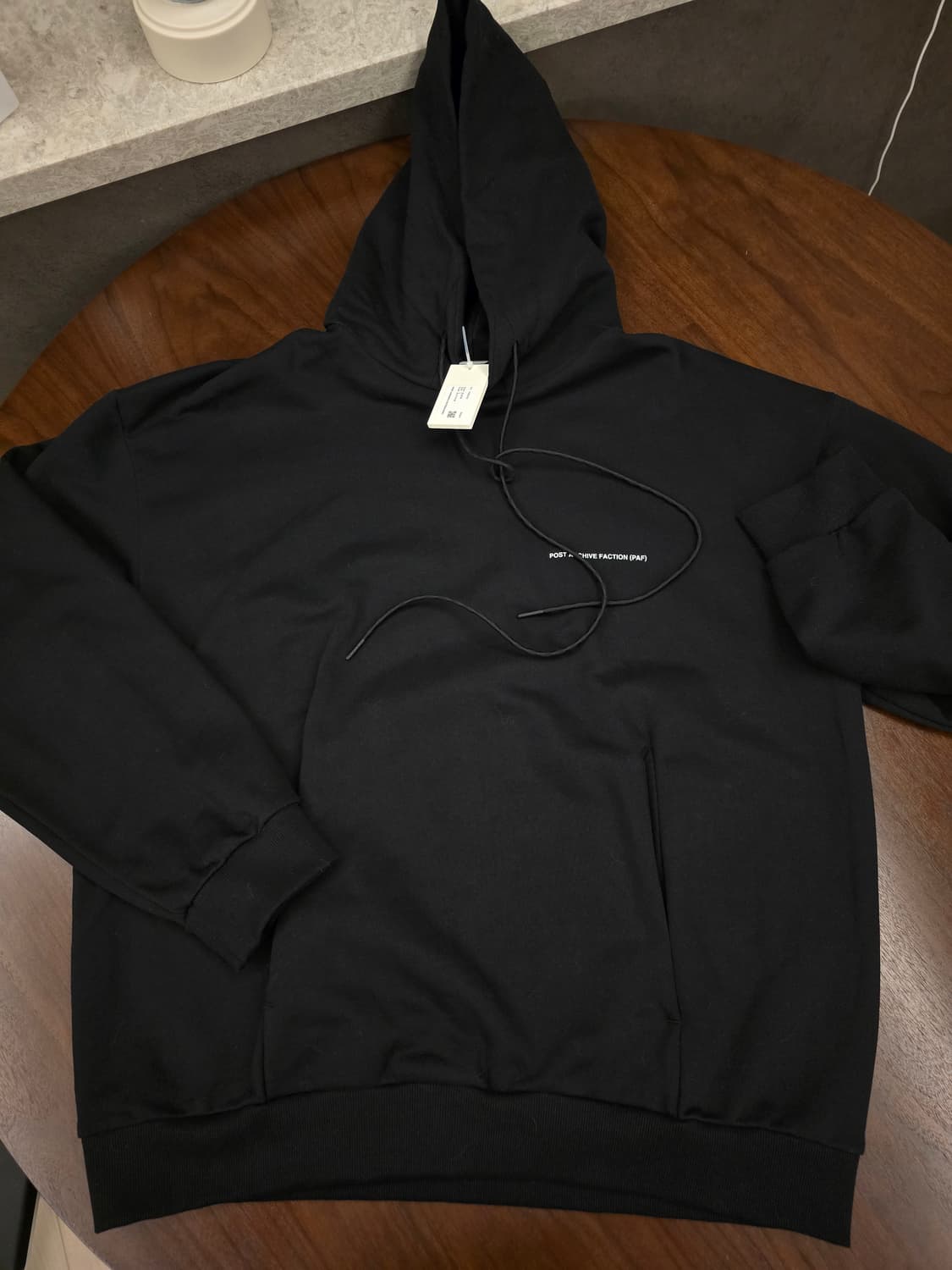 PAF 8.0 라이트 후드 블랙 L 새제품 상품이미지2