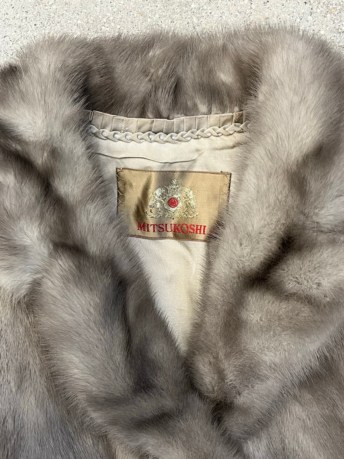 Mitsukoshi 미츠코시 밍크코트 상품이미지3