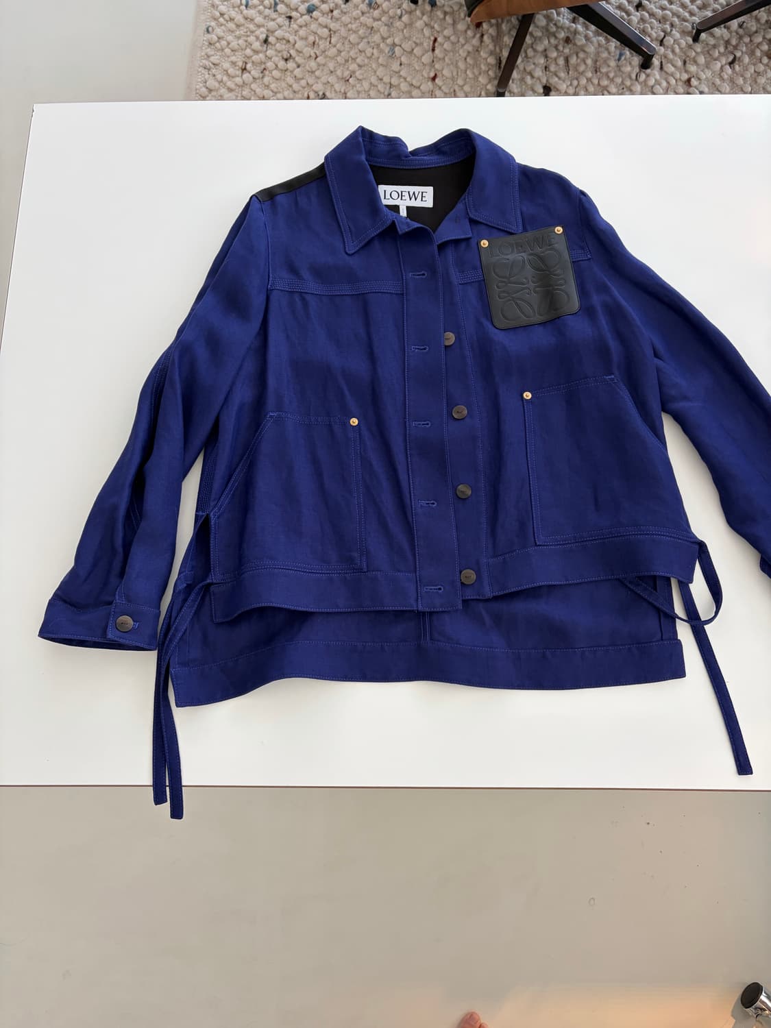 로에베 린넨 워크 셔츠 / 34사이즈 상품이미지1