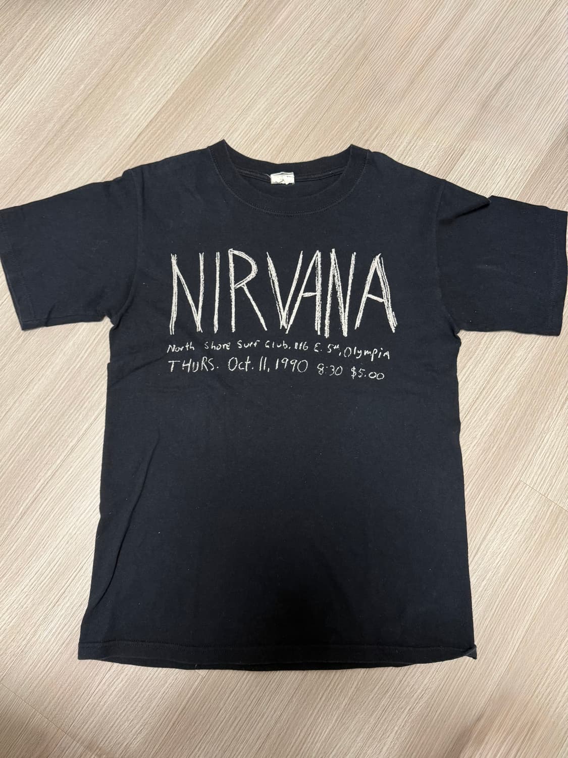 Nirvana 너바나 00s Anvil 티셔츠 상품이미지1