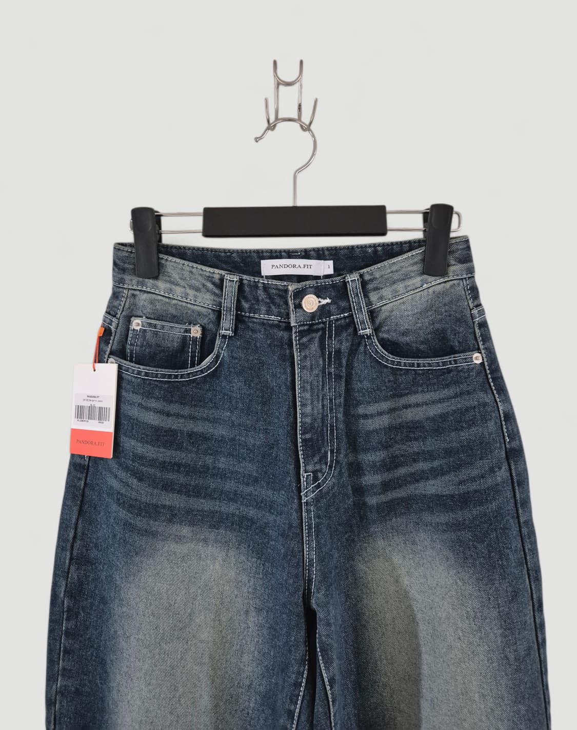 [새상품]판도라핏 빈티지 와이드핏 데님청바지 Women 상품이미지1