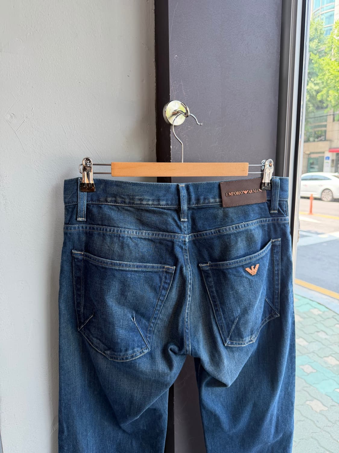 30~31/ 엠포리오 아르마니 워싱 레귤러 데님팬츠 상품이미지8