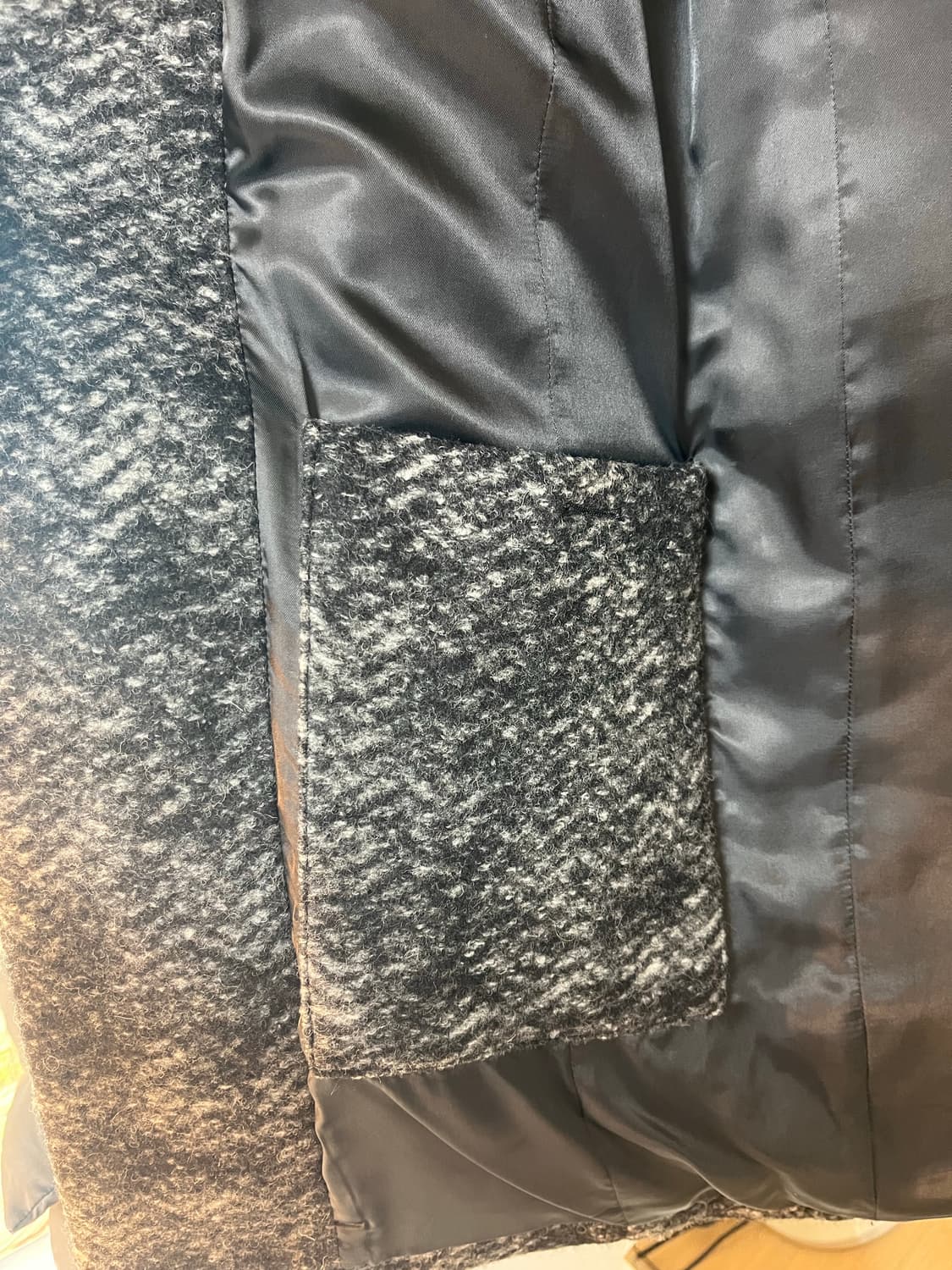 DKNY 헤링본 코트 95~100 (US 38 사이즈) 상품이미지6