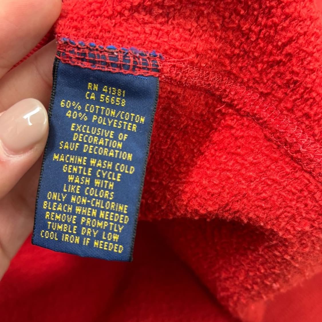 폴로랄프로렌 스웻셔츠 맨투맨 S 상품이미지7