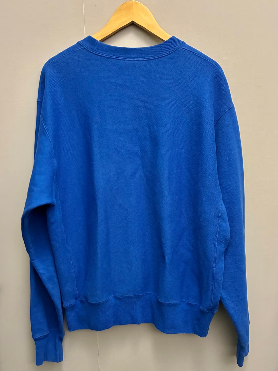 (XL)챔피온 12온즈 블루택 리버스위브 스웻셔츠 맨투맨 블루 상품이미지2