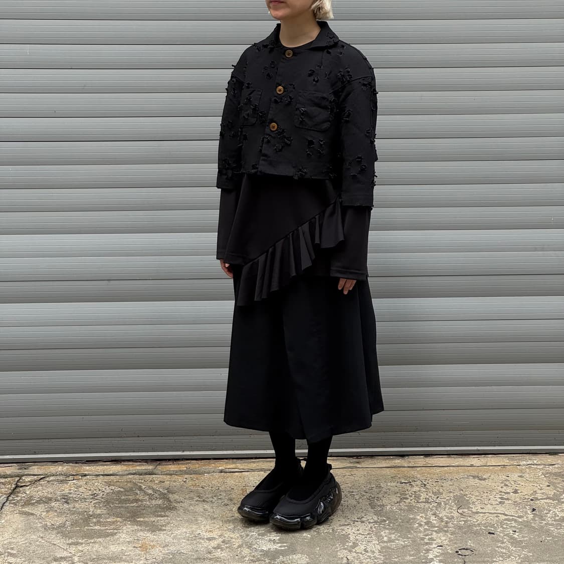 Flower Punching Jacket 상품이미지7