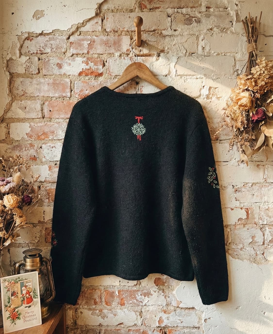 Appleseed's 크리스마스 리본 가디건 상품이미지2