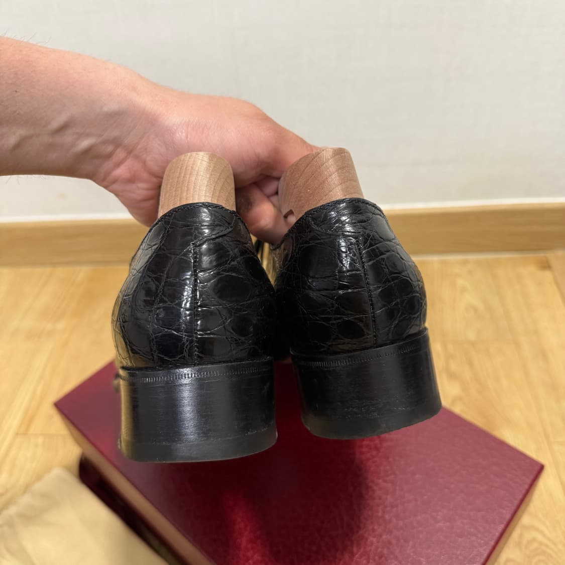 르유카스 leyuccas 플레인토 크로커다일 어드레서 별주 42 상품이미지6