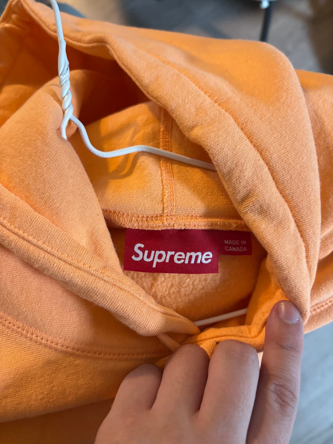 [L] 슈프림 컬리지에이트 후드 피치 24ss 상품이미지6