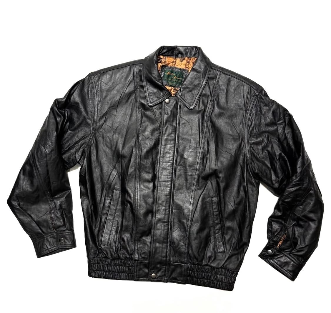 레더 봄버 자켓 상품이미지1