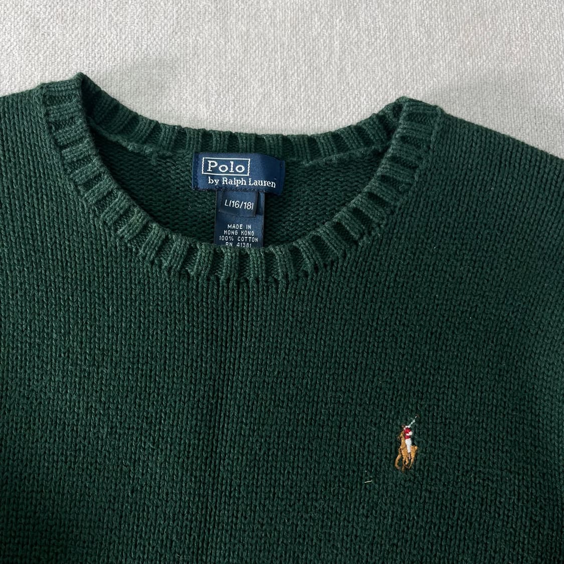 95 폴로랄프로렌 코튼 니트 상품이미지2