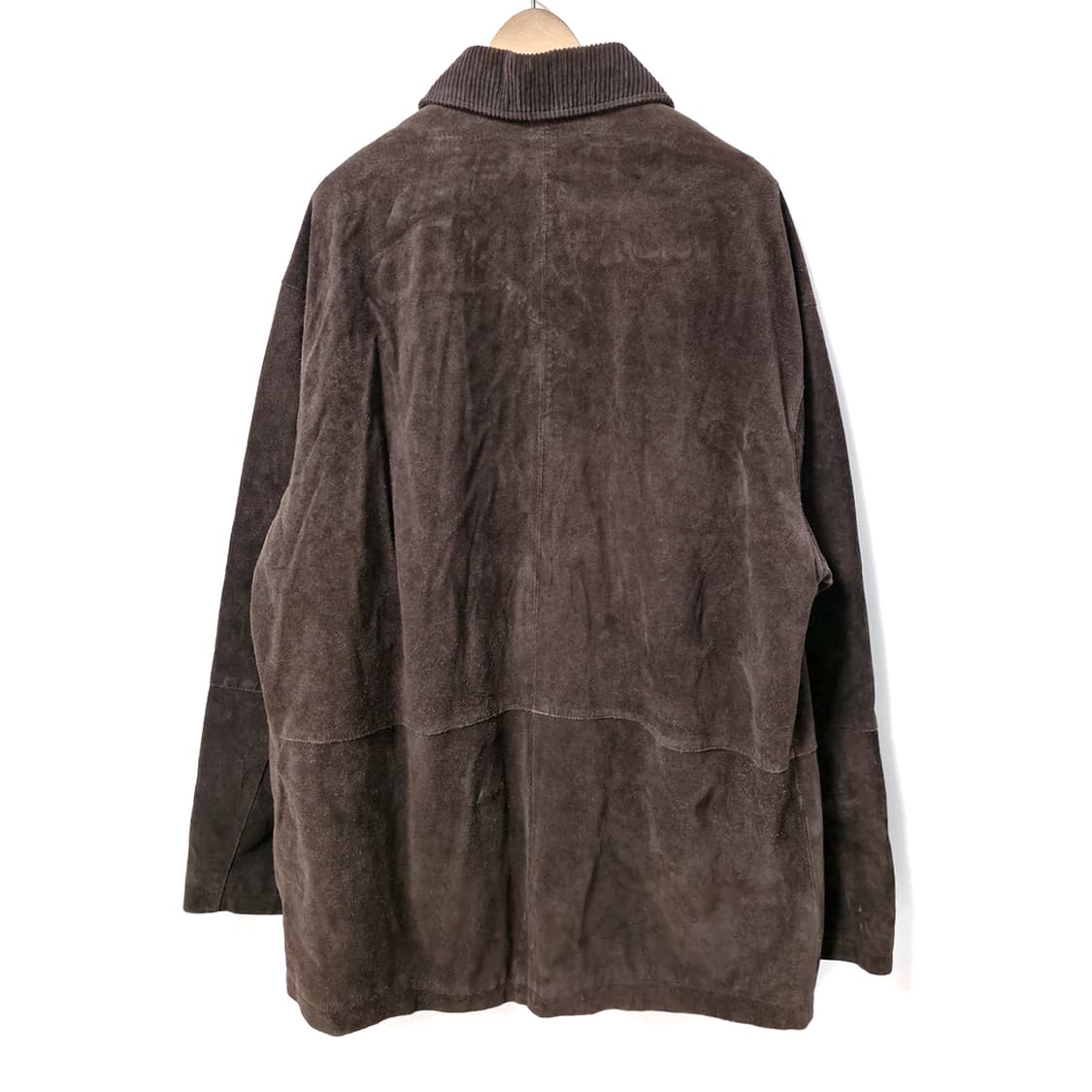 [XL] 90s 갭 스웨이드 카 코트 브라운 상품이미지2