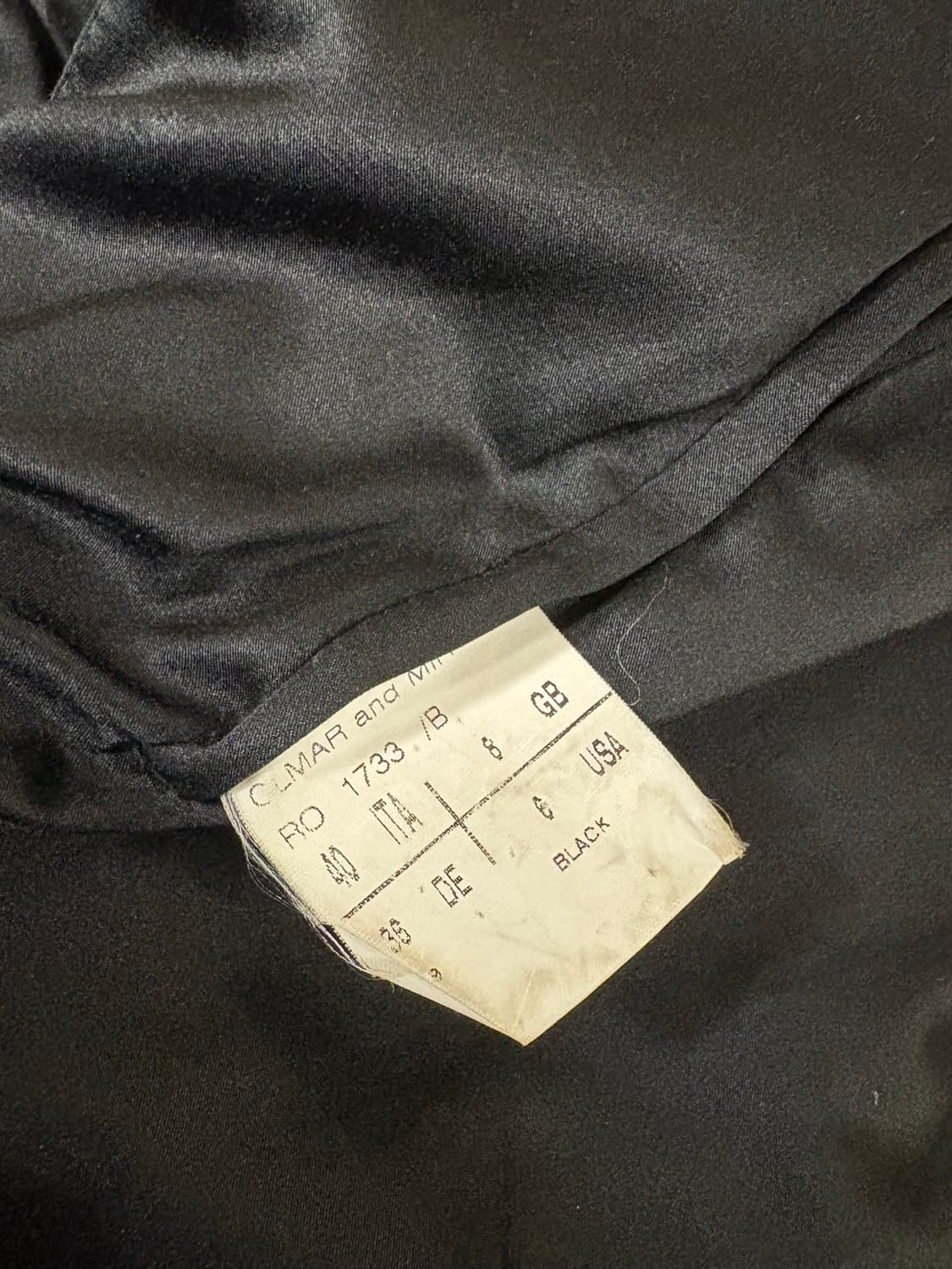 릭오웬스 06FW 사선 펜싱 자켓 상품이미지6