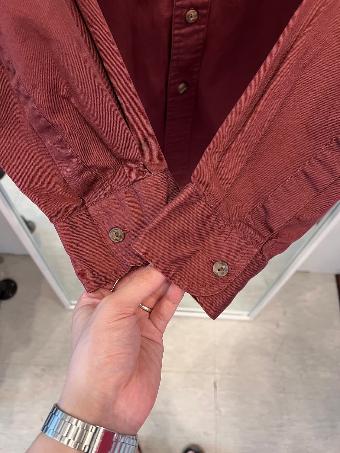 90s Chaps ralph lauren 챕스 랄프로렌 코튼 셔츠 상품이미지4