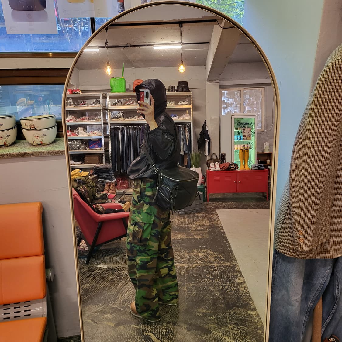 핀 에스코 올 레더 숄더&크로스백 상품이미지3