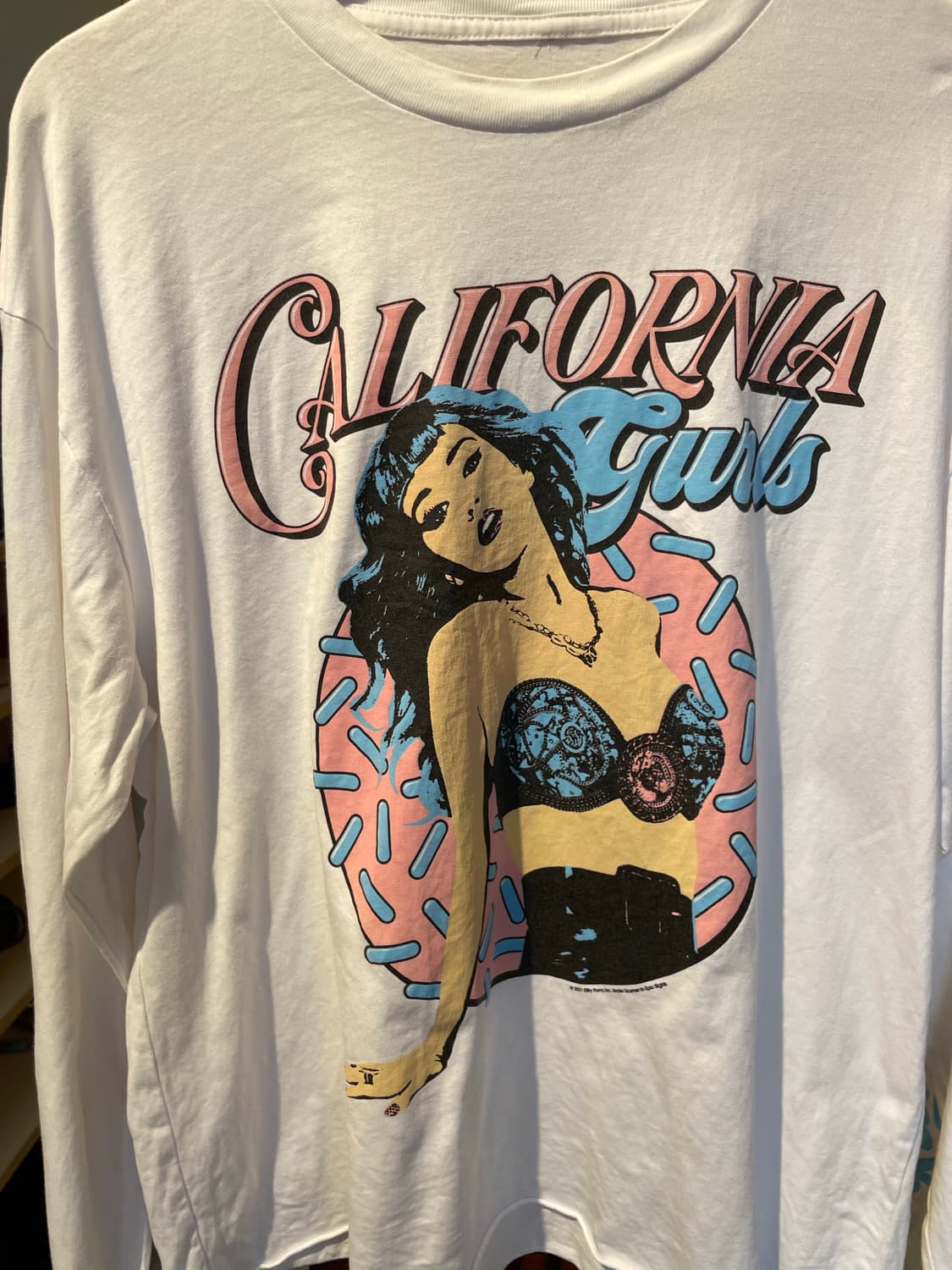 California Girls 팝아트 롱슬리브 슬림핏 상품이미지3