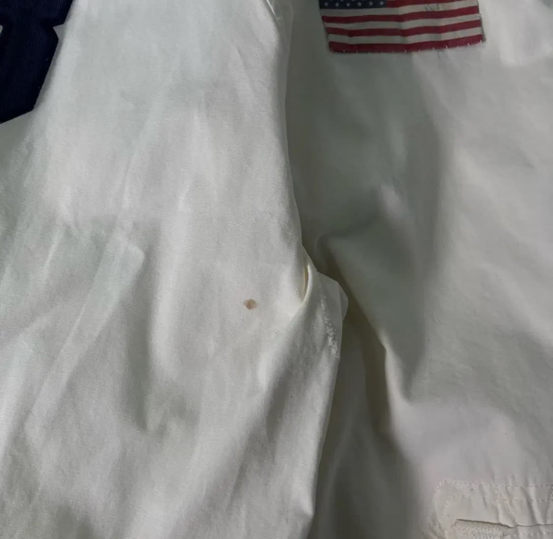 폴로 랄프로렌 빅포니 성조기 화이트 자켓 상품이미지5