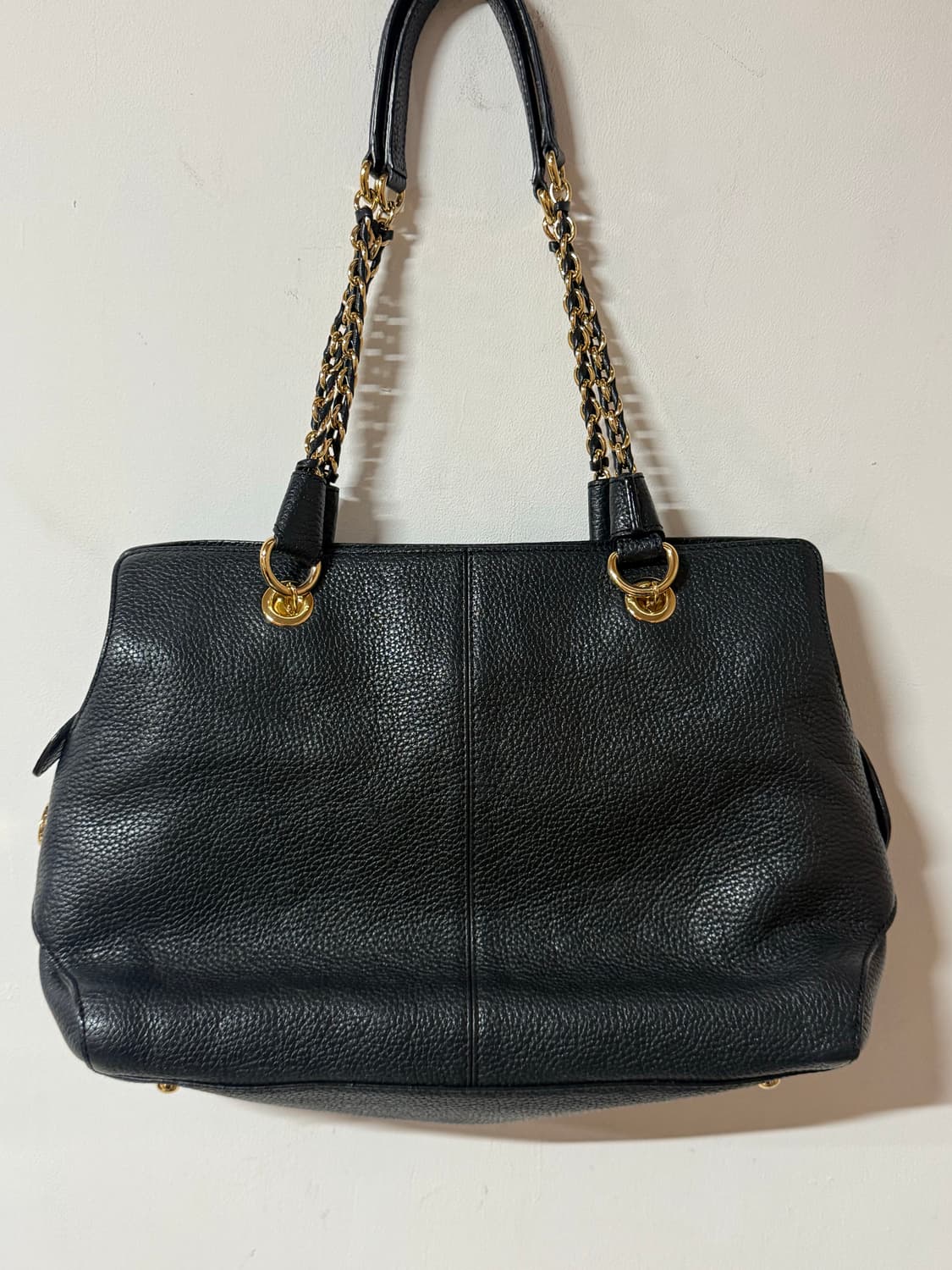 닥스 DAKS 클래식 더블 D 레더 숄더,토트백 상품이미지6