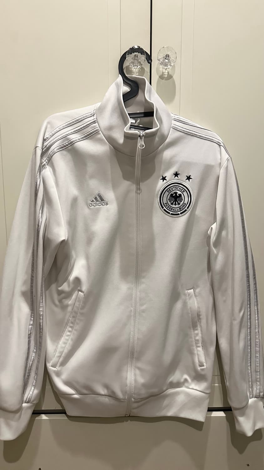 •희귀• 아디다스 화이트 실버 독일 져지  상품이미지1