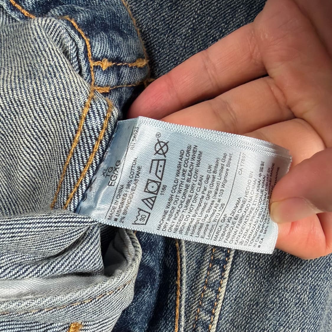 Gap 갭 청자켓 여자 트러커 자켓 상품이미지4