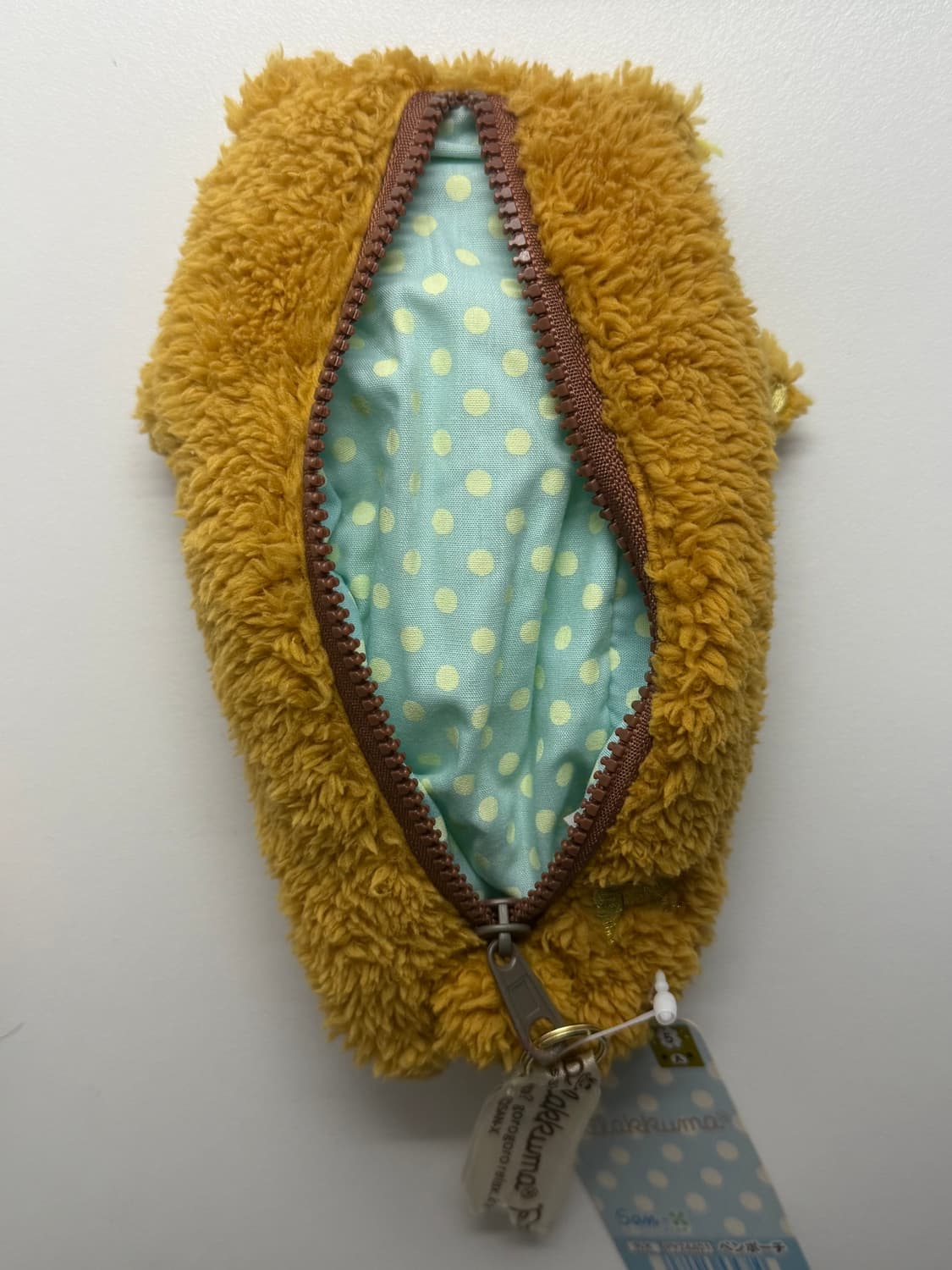 고전 리락쿠마 인형 필통 복실복실 상품이미지3