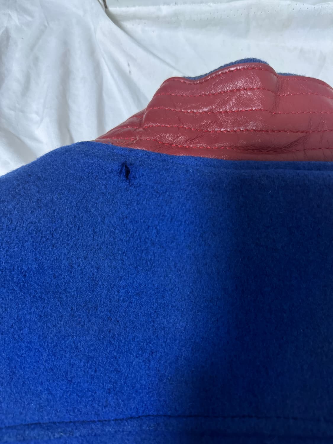 빈티지 캐나다 메이드 하키 팀 자수 패치 바시티 자켓 상품이미지7