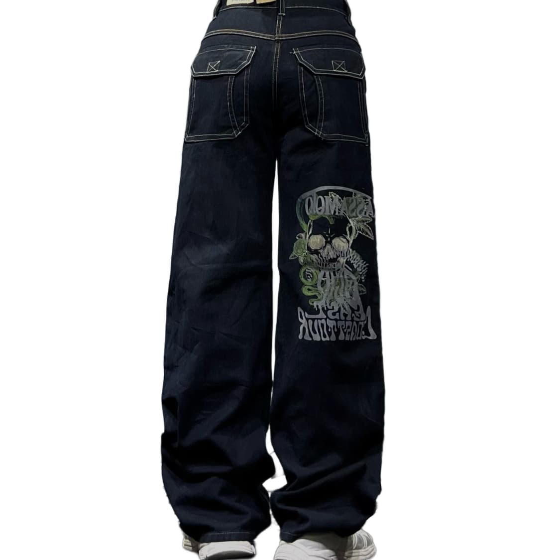 skull painting black pt 상품이미지1