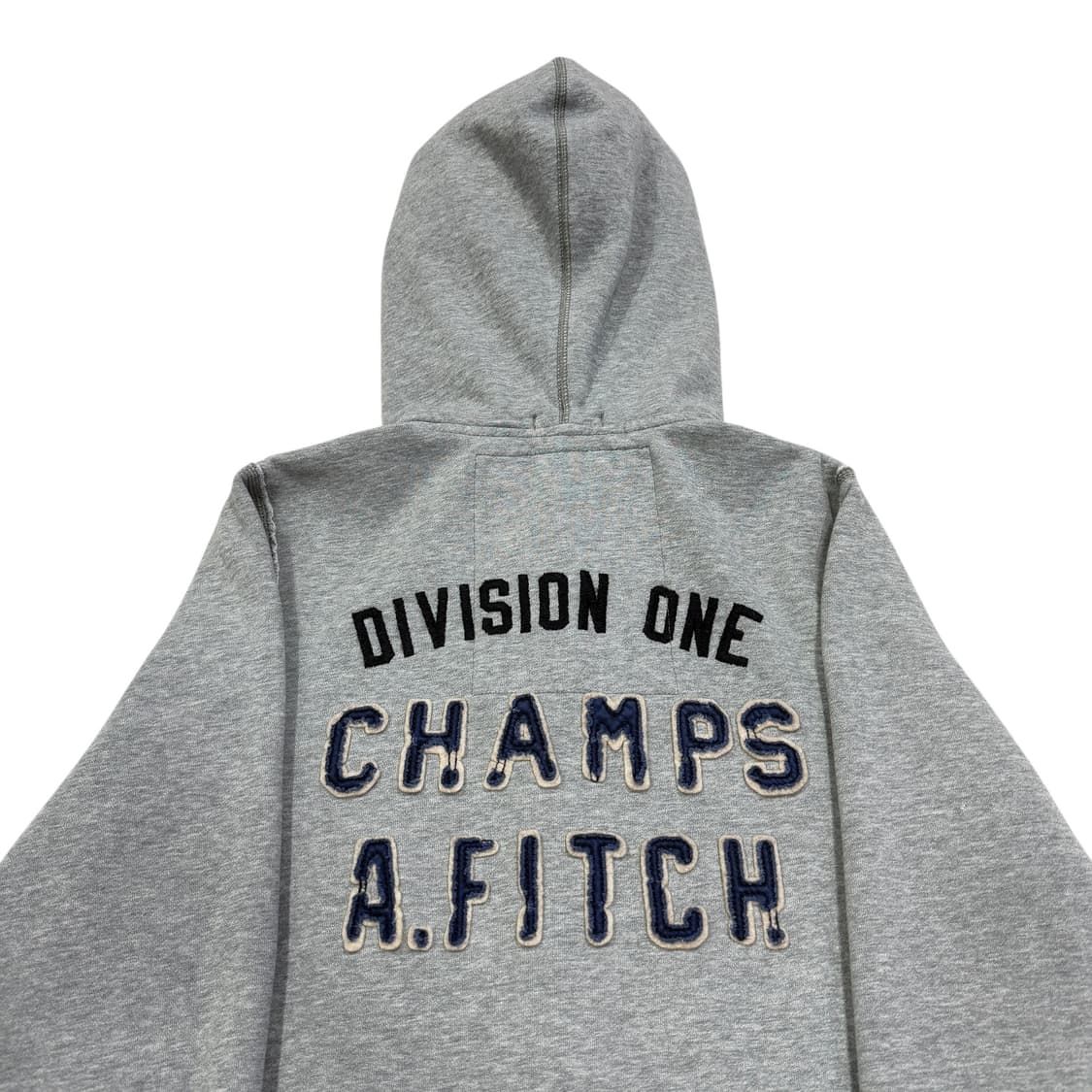 아베크롬비 빈티지 Y2K 스펠로고 데미지 디테일 기모 후드집업 자켓 M 상품이미지4