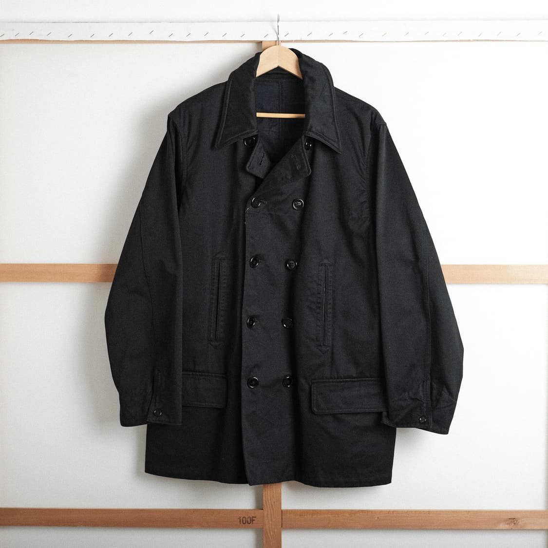 나이스네스 아론 블랙 피코트 L사이즈 Niceness 상품이미지4