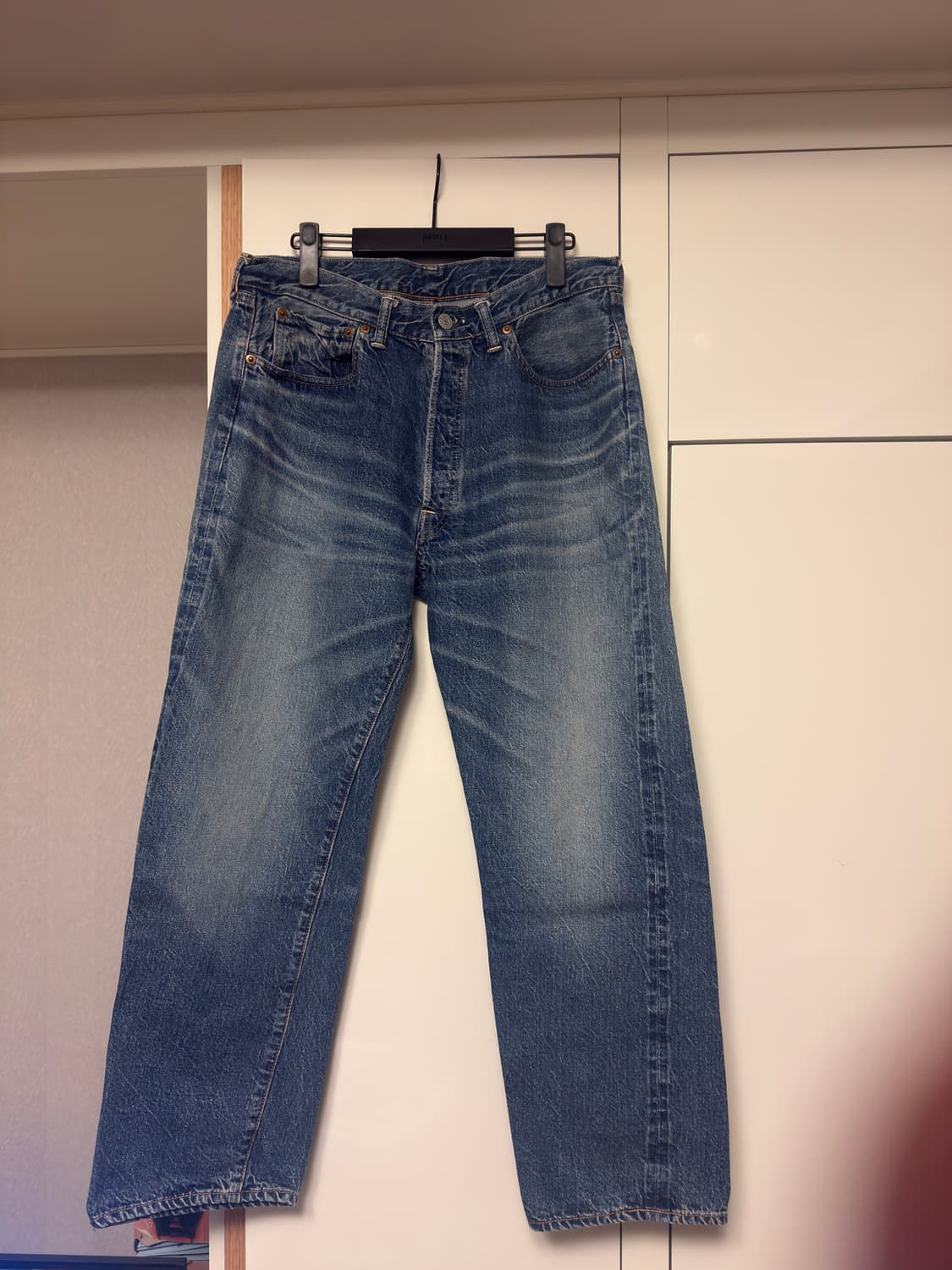 2ND-HAND 1101 USED WASH LIGHT INDIGO 상품이미지1