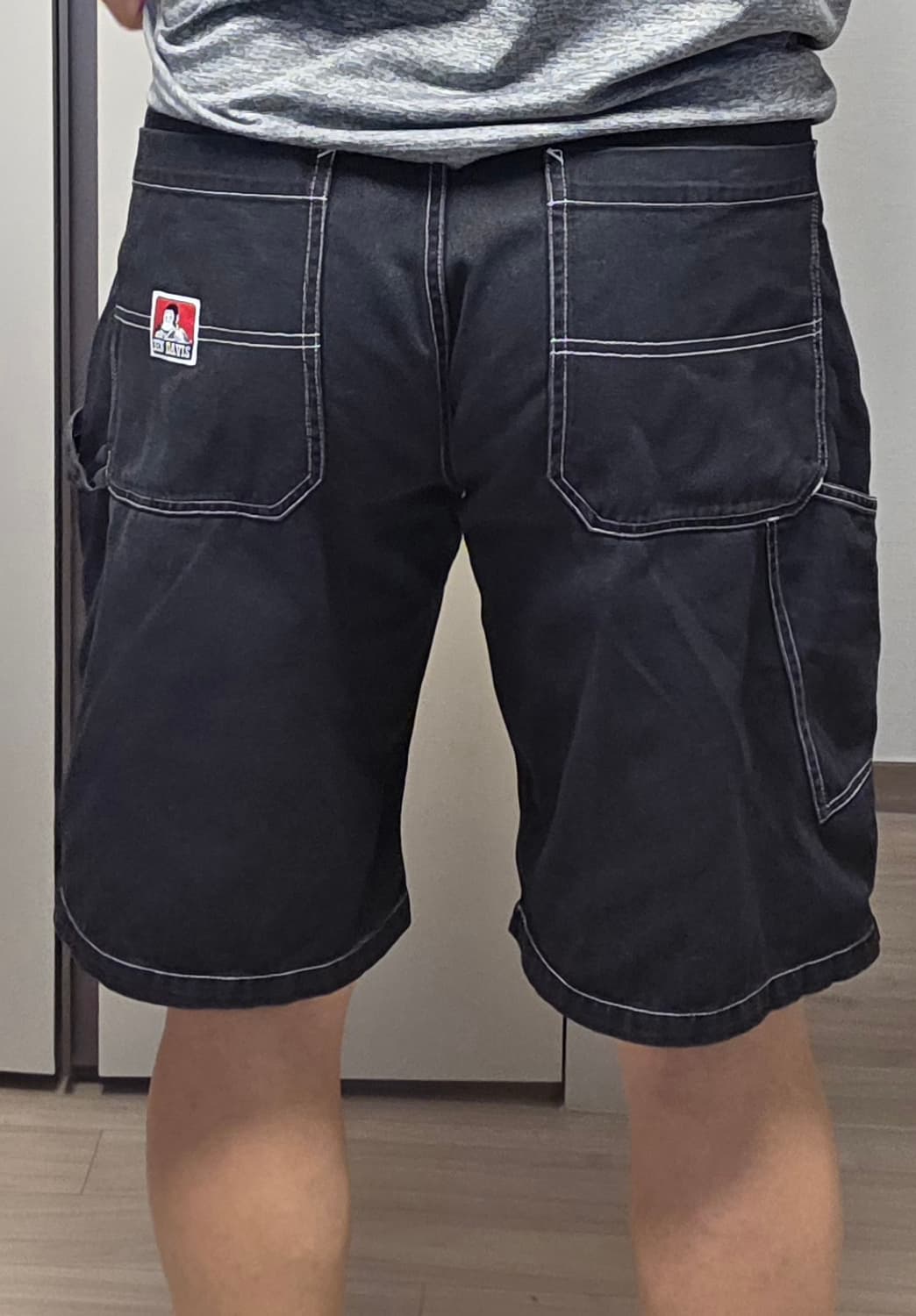 벤 데이비스 버뮤다 팬츠 블랙 칼라 32 (L) 반바지 상품이미지7