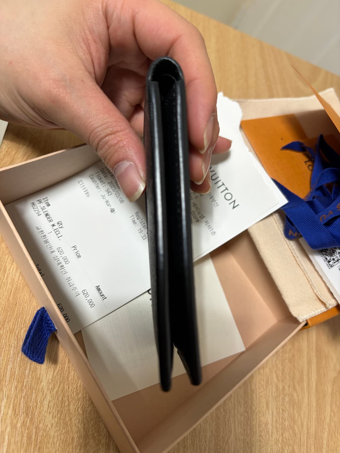 루이비통 모노그램 반지갑 상품이미지5