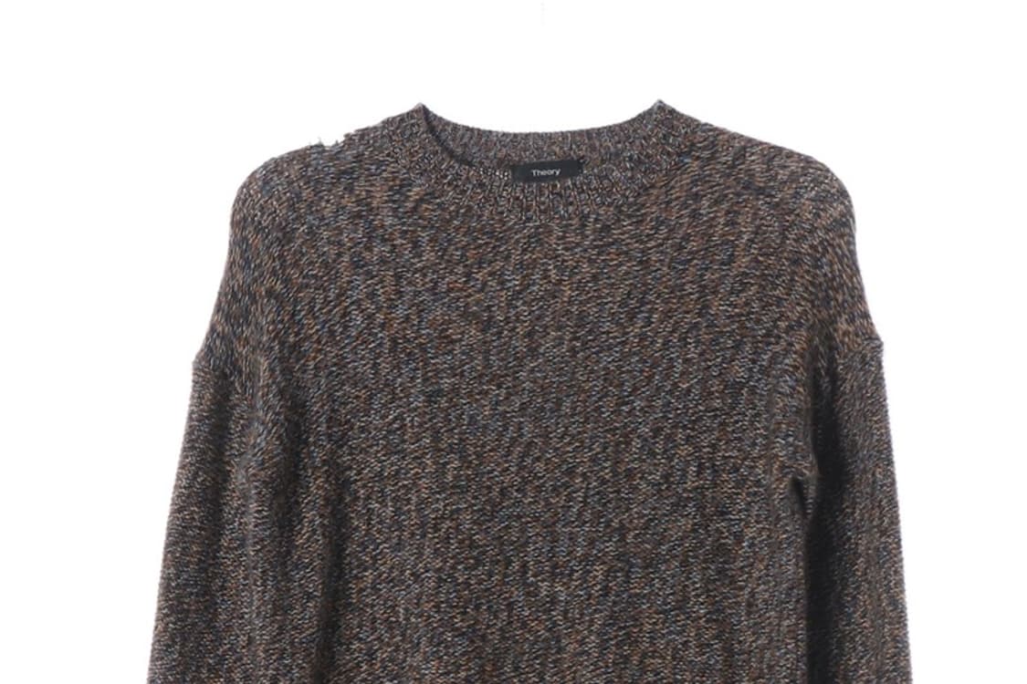 띠어리 캐시미어 100프로 청키 믹스 니트 상품이미지3