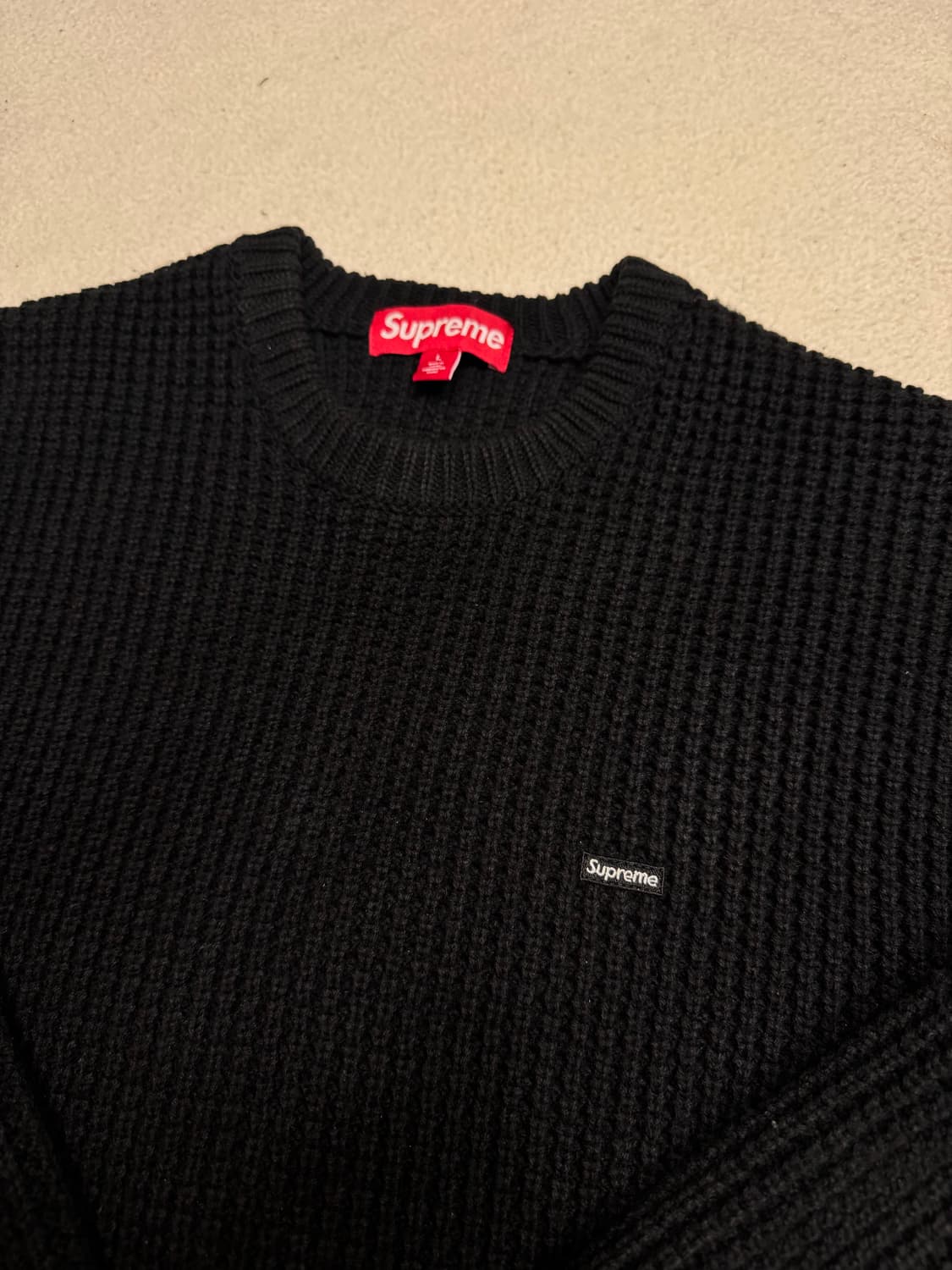 슈프림 24FW 와플 스몰 박스 스웨터 상품이미지4