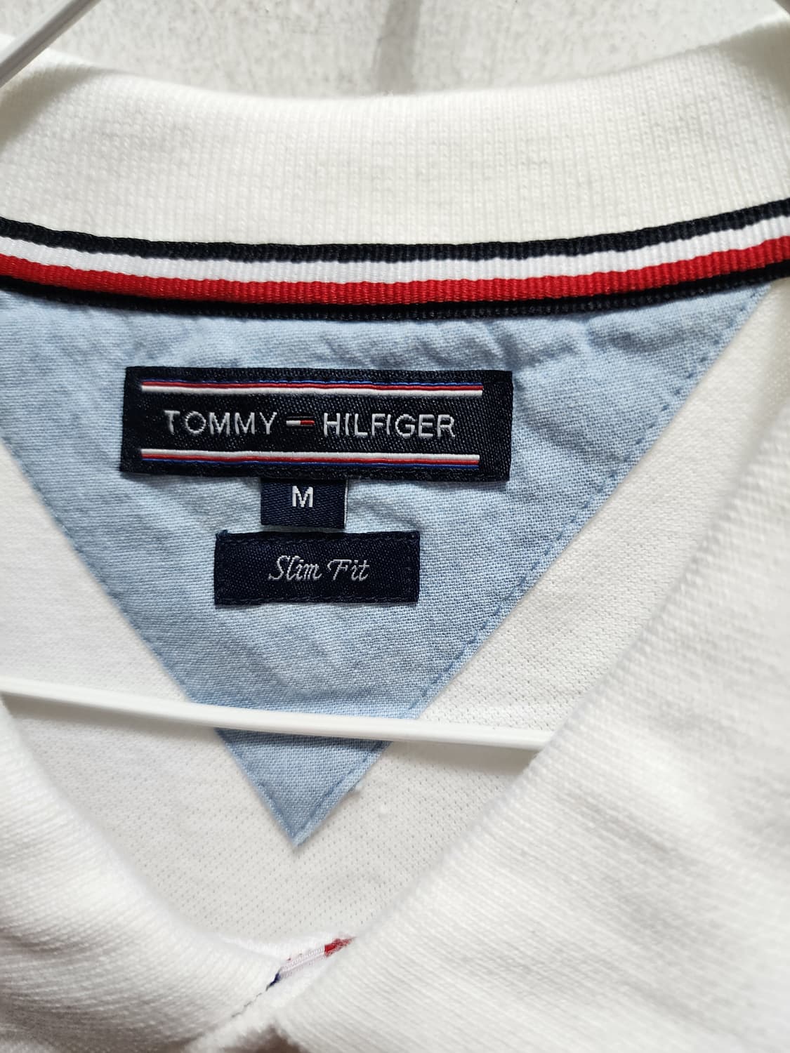 타미힐피거 화이트 카라티 상품이미지4