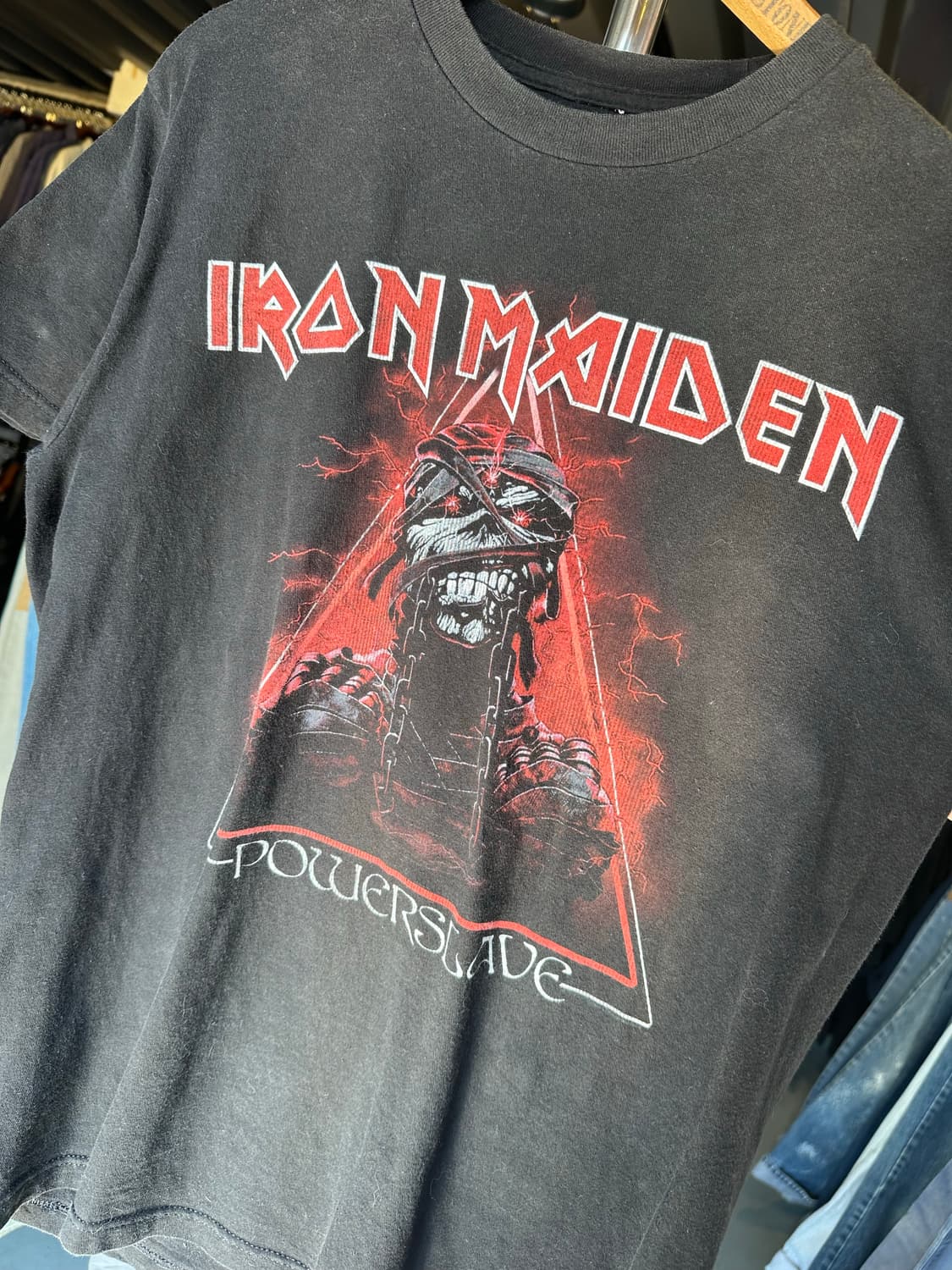 아이언 메이든 Iron Maiden 락밴드 프린팅 티셔츠 상품이미지3